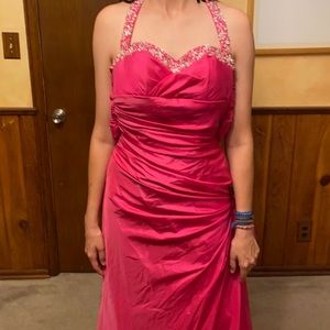 Pink formal dress